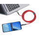 TROIKA Câble de Charge Haute Vitesse USB-C 100W PD Power Delivery vers USB-C - SPEEDY XL - Avec Fonction de Transfert de Données TROIKA Câble de Charge Haute Vitesse USB-C 100W PD Power Delivery vers USB-C - SPEEDY XL - Avec Fonction de Transfert de Données