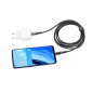 TROIKA Câble de Charge Haute Vitesse USB-C 100W PD Power Delivery vers USB-C - SPEEDY XL - Avec Fonction de Transfert de Données TROIKA Câble de Charge Haute Vitesse USB-C 100W PD Power Delivery vers USB-C - SPEEDY XL - Avec Fonction de Transfert de Données