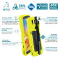 MOBILIS Coque pour Zebra TC22 TC27 avec Patte de Saisie Antichute & Porte-Stylet, Etui Protection Militaire Fabriqué en France, 