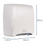 Maul Distributeur de Serviettes en Papier, 34,8 x 21,8 x 38,5 cm, pour jusqu'à 760 Feuilles, en Plastique incassable, idéal pour Maul Distributeur de Serviettes en Papier, 34,8 x 21,8 x 38,5 cm, pour jusqu'à 760 Feuilles, en Plastique incassable, idéal pour