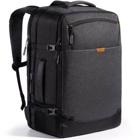 Inateck 38.5-46.2 L Sac à Dos de Voyage Extensible pour Homme et Femme pour Ordinateur Portable 17,3" et iPad 12,9" pour Weekend