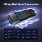 GRAUGEAR Station d'accueil M2 pour NVMe PCIe et NGFF SATA M.2 SSD M-Key/M+B Key en 2280/2260/2242/2230, USB 3.2 Gen2 10 Gbit/s c GRAUGEAR Station d'accueil M2 pour NVMe PCIe et NGFF SATA M.2 SSD M-Key/M+B Key en 2280/2260/2242/2230, USB 3.2 Gen2 10 Gbit/s c