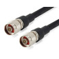 LevelOne Câble d'antenne série 400 avec fiche N vers fiche N 1 m LevelOne Câble d'antenne série 400 avec fiche N vers fiche N 1 m