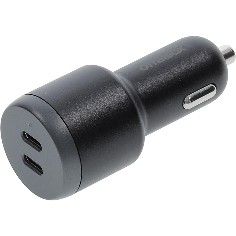 Chargeur Voiture 2 Ports USB-C 65W, Chargeur Rapide pour Smartphone et Tablette, Robuste, Ultra Durable, Noir Chargeur Voiture 2 Ports USB-C 65W, Chargeur Rapide pour Smartphone et Tablette, Robuste, Ultra Durable, Noir