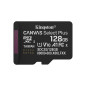 Kingston Canvas Select Plus Carte mémoire microSD 128GB micSDXC Gen3 150R A1 Adaptateur SD Non Inclus - SDCS3/128GBSP