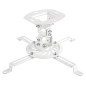 LogiLink BP0057 Support pour vidéoprojecteur et projecteur jusqu'à 13,5 kg Longueur Bras 150 mm Blanc