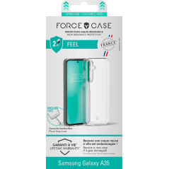 Force Case Coque Renforcée Galaxy A35 5G Feel Origine France Garantie Transparente - Garantie à Vie