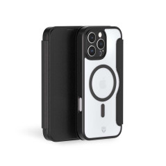 Force Case Etui Folio Renforcé iPhone 16 Pro Max Compatible MagSafe Noir - Garantie à Vie