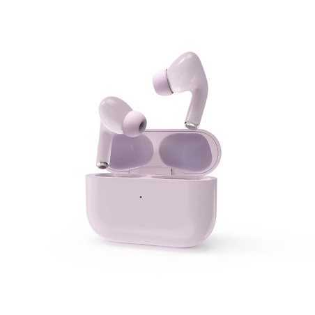 Gembird GMB-Audio Écouteurs Intra-Auriculaires sans Fil TWS en Rose - Bluetooth v.5, Autonomie Fiable, Jusqu'à 3 Heures de Lectu
