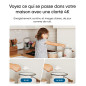 eufy Security Camera Interieure E30, caméra de Surveillance 4K UHD, Rotation 360° et Inclinaison, Vision Nocturne en Couleur, dé eufy Security Camera Interieure E30, caméra de Surveillance 4K UHD, Rotation 360° et Inclinaison, Vision Nocturne en Couleur, dé
