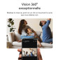 eufy Security Camera Interieure E30, caméra de Surveillance 4K UHD, Rotation 360° et Inclinaison, Vision Nocturne en Couleur, dé eufy Security Camera Interieure E30, caméra de Surveillance 4K UHD, Rotation 360° et Inclinaison, Vision Nocturne en Couleur, dé