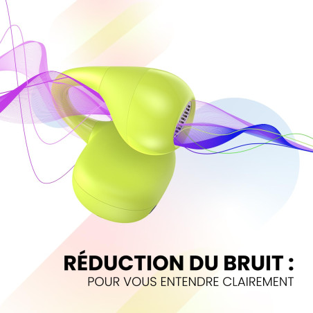 SPC Boost Clip – Écouteurs sans Fil avec Clip Open-Ear | ENC pour des appels clairs | 26h de Batterie | Bluetooth et Google Fast