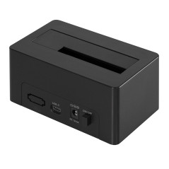 LogiLink QP0027 Quickport USB 3.1 GEN2 pour Disque Dur et SSD Noir 2,5/3,5"