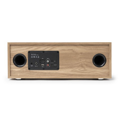 VULKKANO T50 Arc Enceinte Amplifiée avec 50W de Puissance, Woofer de 4" à Double Tube, Bluetooth 5.0, HDMI Arc, Optique, RCA, US