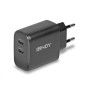 Lindy - Chargeur USB 2 x Type C GAN de 65 W Lindy - Chargeur USB 2 x Type C GAN de 65 W