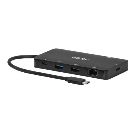 Club3D CSV-2552 9-1 USB-C® Dual HDMI™ Hub 100 W