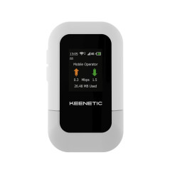 KEENETIC ROUTER ROAMER 4G MOBILE HOTSPOT WITH WI-FI 6