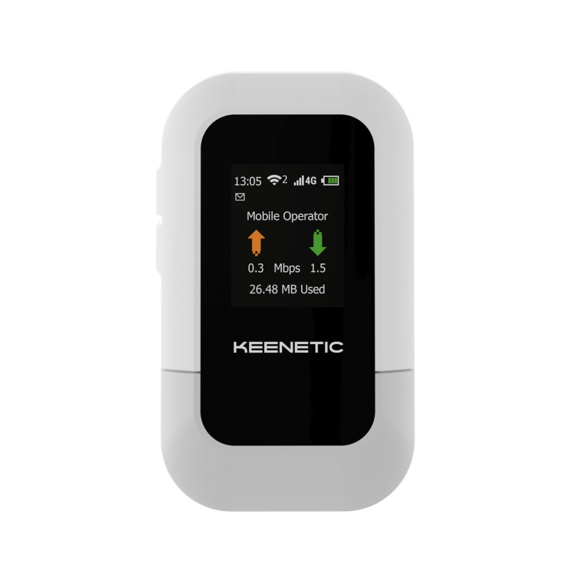 KEENETIC ROUTER ROAMER 4G MOBILE HOTSPOT WITH WI-FI 6 KEENETIC ROUTER ROAMER 4G MOBILE HOTSPOT WITH WI-FI 6