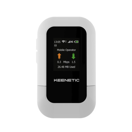 KEENETIC ROUTER ROAMER 4G MOBILE HOTSPOT WITH WI-FI 6