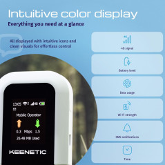KEENETIC ROUTER ROAMER 4G MOBILE HOTSPOT WITH WI-FI 6