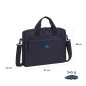 Rivacase 8027 Pochette Laptop 14 Noir