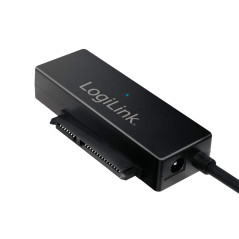 Logilink AU0050 Adaptateur USB 3.0 vers SATA 3G/6G avec Interrupteur on/Off Noir