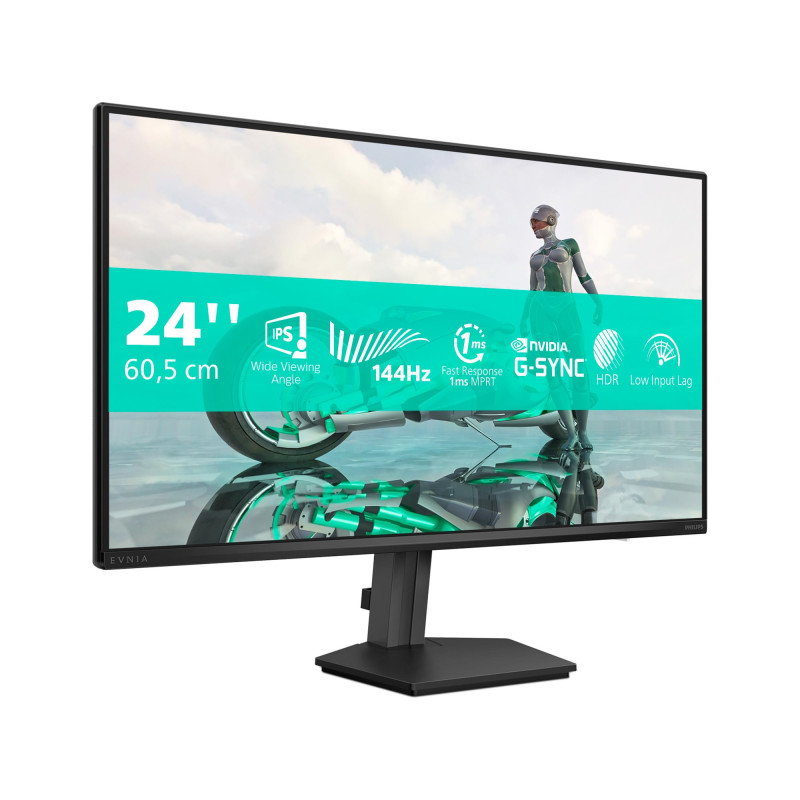 Philips Evnia 3000 24M2N3200NF/00 Monitor PC 60,5 cm [23.8] 1920 x 1080 Pixel Full HD LCD Grigio (Philips Evnia 3000 24M2N3200NF