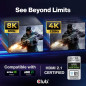 CLUB 3D CABLE HDMI ULTRA HIGH SPEED 10K 120HZ 48GBPS 2M. CLUB 3D CABLE HDMI ULTRA HIGH SPEED 10K 120HZ 48GBPS 2M.
