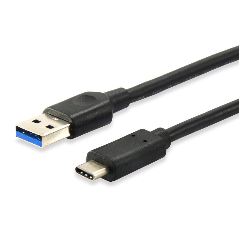 Équipement 128345 - Câble USB (0,5 m, USB C, USB A, 3,0 (3,1 Gen 1), 5000 Mbit/s, noir) Équipement 128345 - Câble USB (0,5 m, USB C, USB A, 3,0 (3,1 Gen 1), 5000 Mbit/s, noir)