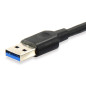 Équipement 128345 - Câble USB (0,5 m, USB C, USB A, 3,0 (3,1 Gen 1), 5000 Mbit/s, noir) Équipement 128345 - Câble USB (0,5 m, USB C, USB A, 3,0 (3,1 Gen 1), 5000 Mbit/s, noir)
