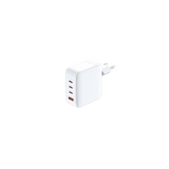 D-Link DCF-141 Chargeur USB GaN 140W – Adaptateur 4 Ports avec PD 3.1, QC 4.0, USB-C & USB-A – Chargeur Mural Compact pour MacBo