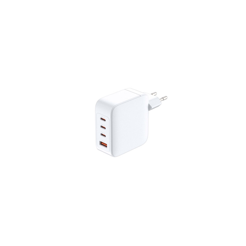 D-Link DCF-141 Chargeur USB GaN 140W – Adaptateur 4 Ports avec PD 3.1, QC 4.0, USB-C & USB-A – Chargeur Mural Compact pour MacBo