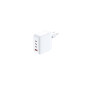 D-Link DCF-141 Chargeur USB GaN 140W – Adaptateur 4 Ports avec PD 3.1, QC 4.0, USB-C & USB-A – Chargeur Mural Compact pour MacBo