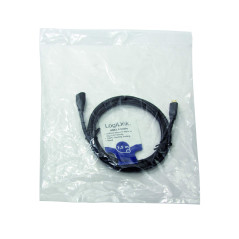 LogiLink Câble d'extension USB 2.0 Micro-B Noir