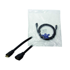 LogiLink Câble d'extension USB 2.0 Micro-B Noir