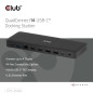 Club3D CSV-2540 14-1 USB-C Station d'accueil à Quatre écrans Club3D CSV-2540 14-1 USB-C Station d'accueil à Quatre écrans