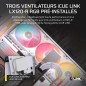 CORSAIR 3500X LX-R RGB Boîtier PC Mi-Tour avec Vitre Panoramique – 3 Ventilateurs RGB LX120-R Préinstallés, Comprend System Hub, CORSAIR 3500X LX-R RGB Boîtier PC Mi-Tour avec Vitre Panoramique – 3 Ventilateurs RGB LX120-R Préinstallés, Comprend System Hub,