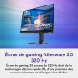 Alienware 25 Écran PC Gaming - AW2525HM, Full HD (1920x1080), 320Hz, Fast IPS, 0.5ms, Compatible NVIDIA G-Sync, AMD FreeSync Pre Alienware 25 Écran PC Gaming - AW2525HM, Full HD (1920x1080), 320Hz, Fast IPS, 0.5ms, Compatible NVIDIA G-Sync, AMD FreeSync Pre