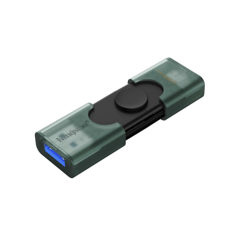 Kingston Clé USB DataTraveler Duo 256GB USB-A + C 3.2 DuoG2 - DTDEG2/256GB Kingston Clé USB DataTraveler Duo 256GB USB-A + C 3.2 DuoG2 - DTDEG2/256GB