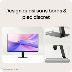 LG Ultrafine™ 27U411A-B Écran PC 27" - Dalle IPS résolution FHD (1920 x 1080), 5ms 120Hz, HDR 10, DCI-P3 99% (CIE1931), Mode Lec