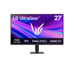 LG Ultragear™ 27G411A-B.AEU Ecran PC Gaming 27" - Dalle IPS résolution FHD (1920x1080), 5ms GtG 144Hz, HDR 10, sRGB 99% (CIE1931