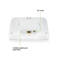 Zyxel WiFi 7 BE5100 Point d'Accès NebulaFlex Double Radio à 4 Flux | Petites Entreprises | Captive Portal & 802.1X/Radius Suppor