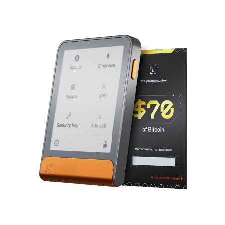 Ledger Flex avec BTC: Le Signer Crypto à écran Tactile sécurisé - Gérez Vos Actifs numériques et Votre identité en Toute sécurit