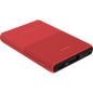 TerraTec Powerbank P 50 Pocket Poppy Red 5000 mAh USB-C TerraTec Powerbank P 50 Pocket Poppy Red 5000 mAh USB-C