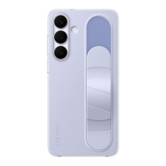 Samsung Standing Grip Case Coque avec Sangle et Fonction béquille pour Galaxy S25 FE, Light Blue