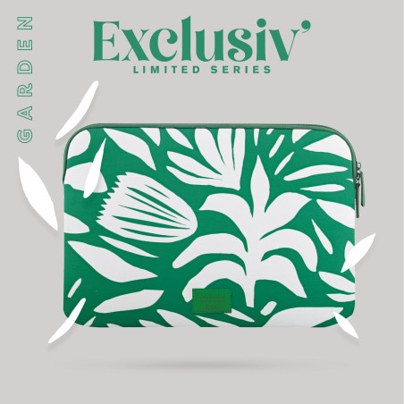 T'nB - Pochette Ordinateur en Plastique Recyclé RPET, Compatible MacBook Air 13 Pouces et PC 14-15 Pouces, Housse Ordinateur 14