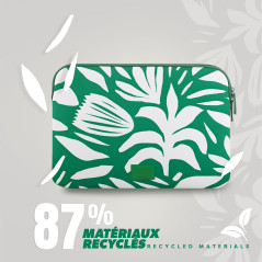 T'nB - Pochette Ordinateur en Plastique Recyclé RPET, Compatible MacBook Air 13 Pouces et PC 14-15 Pouces, Housse Ordinateur 14 