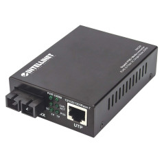 Intellinet 508209 convertisseur de Support réseau 1000 Mbit/s 1310 nm Monomode Noir
