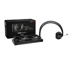 be quiet! Pure Loop 3 280 mm Refroidissement liquide tout-en-un pour systèmes AMD/Intel overclockés, 2x ventilateurs Pure Wings 