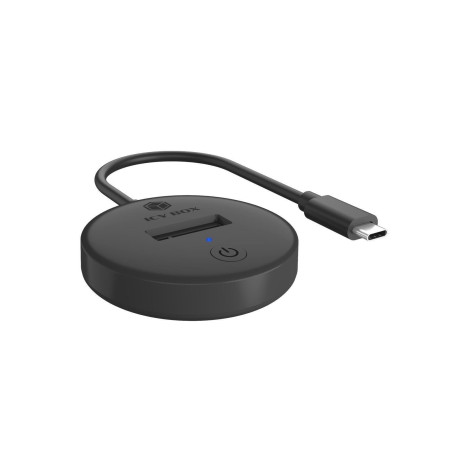 ICY Box DockingStation NVMe & SATA M.2 SSD, USB-C 3.1 Gen 2, 10 Gbit/s, sans Outil, IB-1610MCD-C31